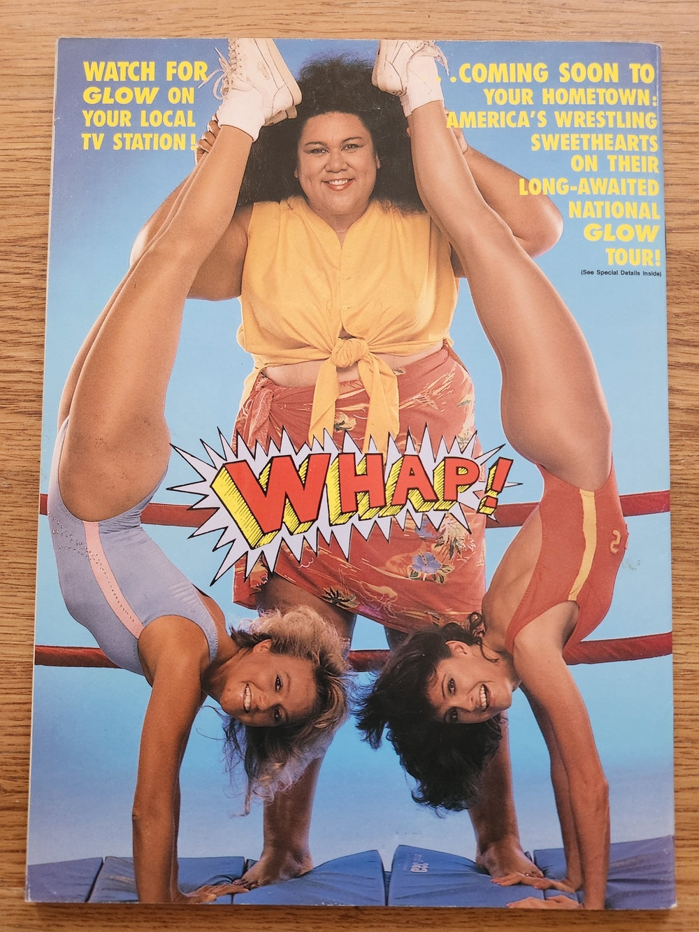 GLOW 1988 Women Of Wrestlimg Magazine Cover - Featuring Tara Southern Belle - Picture 8 of 9